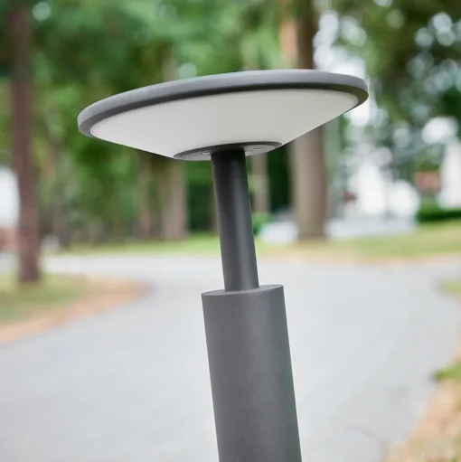 Lucande LED tuinpadverlichting Fenia, 60 cm, antraciet, IP65