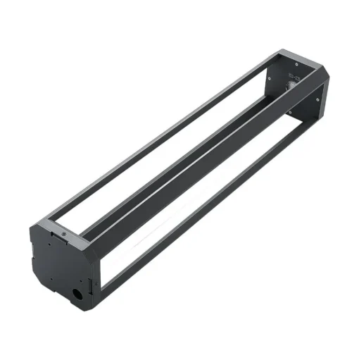 Lucande LED tuinpadverlichting Fery, antraciet, metaal, 80cm, IP65