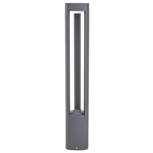 Lucande LED tuinpadverlichting Silvan, 65 cm, antraciet, metaal