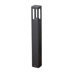 Lucande LED tuinpadverlichting Bernd, 60 cm, antraciet, aluminium
