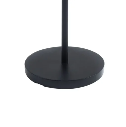 Lucande LED vloerlamp Eligio, bamboe, Ø 39 cm, RGB