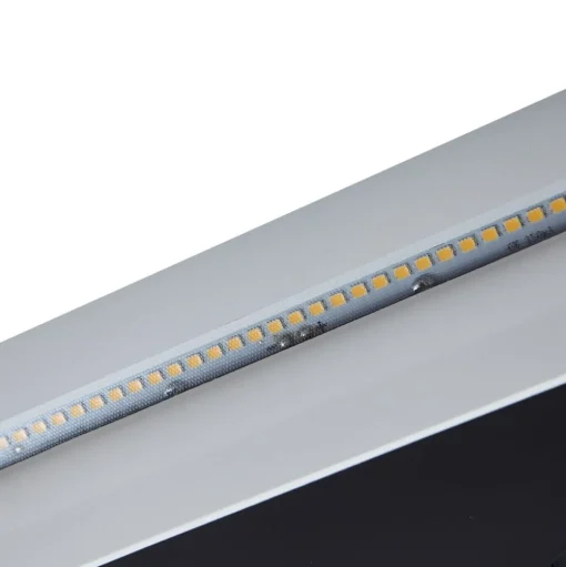 Lucande LED wand inbouwlamp Loya, 23 x 8 cm, wit, IP54