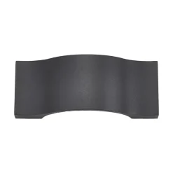 Lucande LED wandlamp Jace, antraciet, metaal, 28cm, IP54