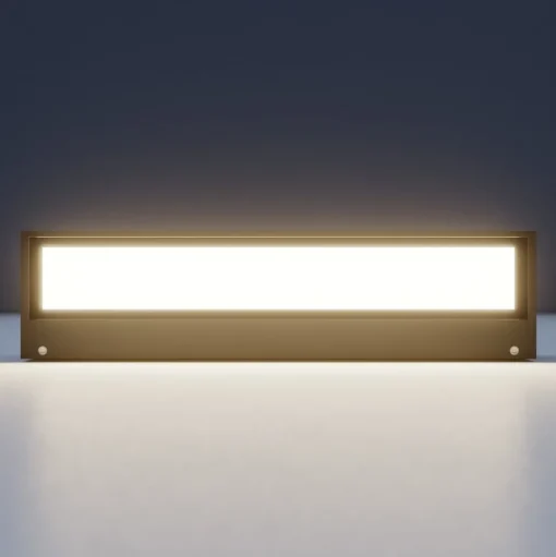 Lucande LED wandlamp Lengo, 25 cm, antraciet, down, 3000K