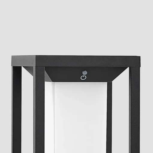 Lucande LED-zonnevoetlamp Eliel, 34 cm, antraciet, IP54