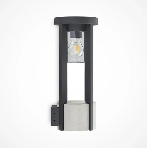 Lucande Overa buitenwandlamp, E27