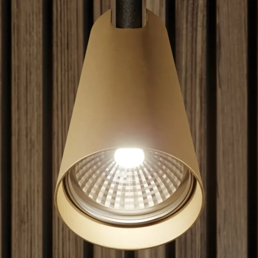 Lucande plafondlamp Angelina, 4-lamps, messing/goud