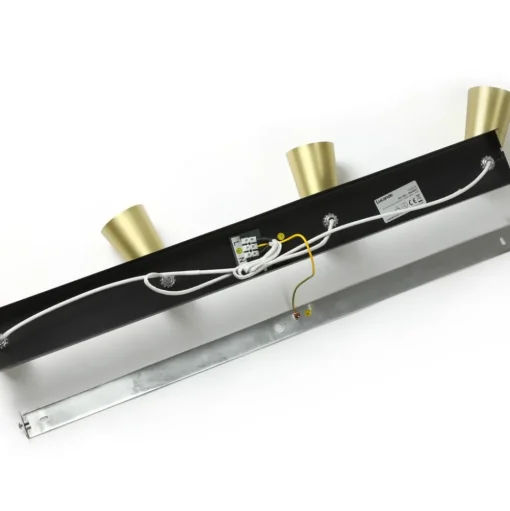 Lucande plafondlamp Angelina, 4-lamps, messing/goud