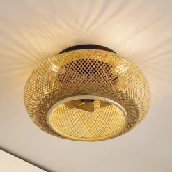 Lucande plafondventilator met licht Cordie, DC, stil, Ø 53 cm