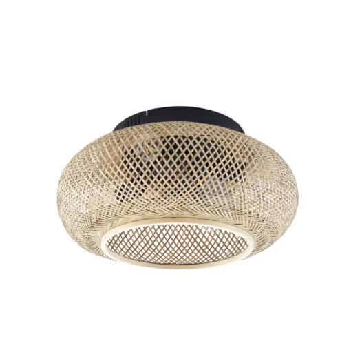 Lucande plafondventilator met licht Cordie, DC, stil, Ø 53 cm