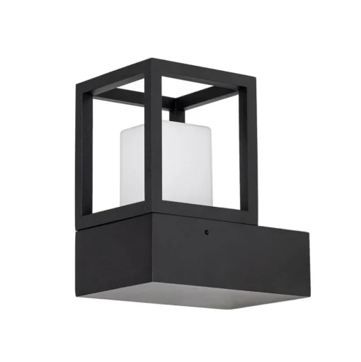 Lucande Rumina LED buitenwandlamp in zwart