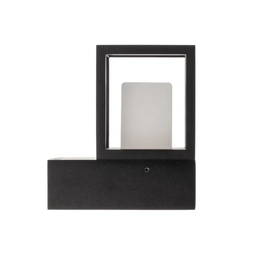 Lucande Rumina LED buitenwandlamp in zwart