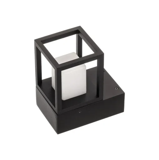 Lucande Rumina LED buitenwandlamp in zwart