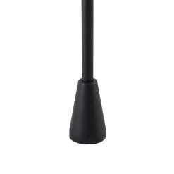 Lucande Siveta tuinpadverlichting, 100 cm hoog, zwart, E27, IP65
