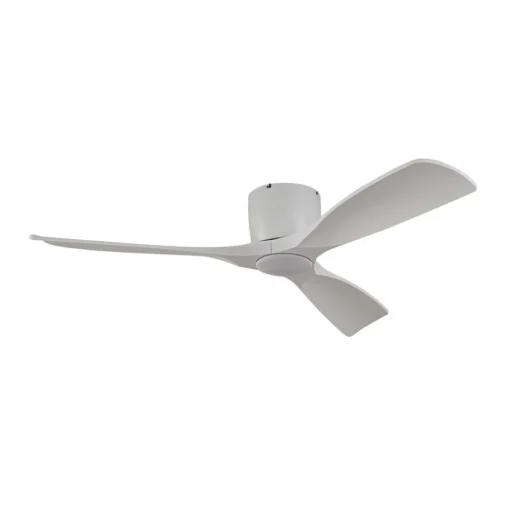 Lucande Smart LED plafondventilator Moneno, wit, DC, Tuya