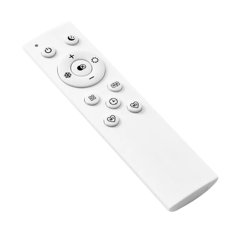 Lucande Smart LED plafondlamp Tjado, 30 cm, wit, RGBW