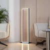 Lucande Smart LED vloerlamp Tjado, RGB, CCT, afstandsbediening