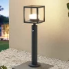 Lucande Timio tuinpadverlichting, 60cm, bewegingsmelder, GX53, IP44