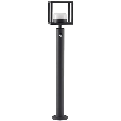Lucande Timio tuinpadverlichting, 85cm, bewegingsmelder, GX53, IP44