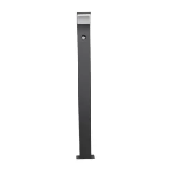 Lucande Timm LED tuinpadverlichting, sensor, 100cm, antraciet, IP54