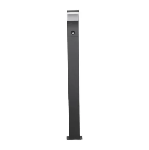 Lucande Timm LED tuinpadverlichting, sensor, 100cm, antraciet, IP54