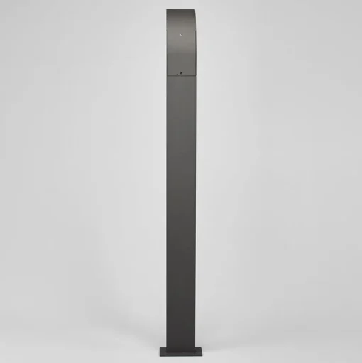 Lucande Timm LED tuinpadverlichting, sensor, 100cm, antraciet, IP54