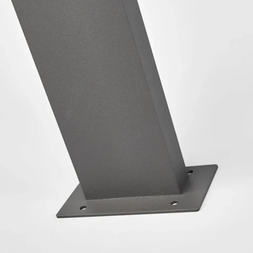 Lucande Timm LED tuinpadverlichting, sensor, 60 cm, antraciet, IP54