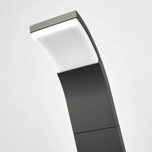Lucande Timm LED tuinpadverlichting, 60 cm, antraciet, metaal, IP54