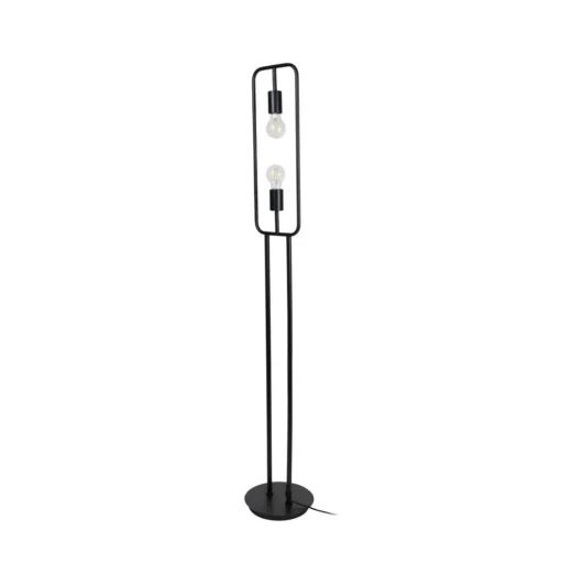 Lucande Tornike vloerlamp, 2-lamps, ijzer