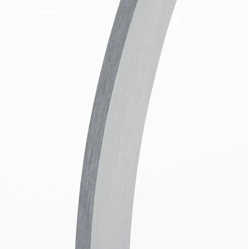 Lucande Velanoris tafellamp, geborsteld aluminium