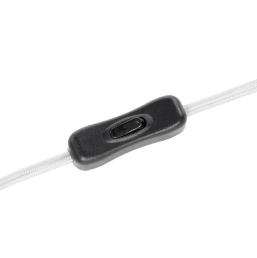 Lucande Velanoris tafellamp, geborsteld aluminium