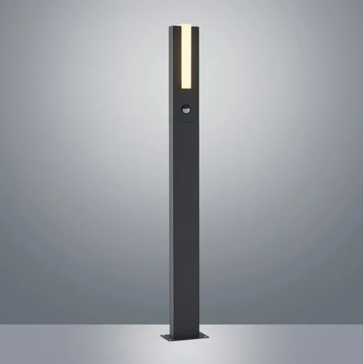 Lucande Virgalia LED tuinpadverlichting, bewegingsmelder, 100cm, IP54
