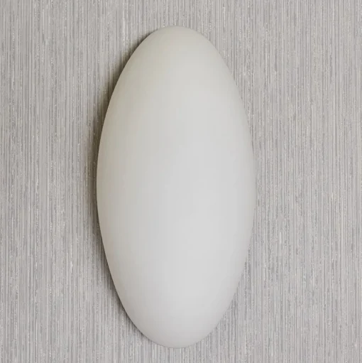 Lucande wandlamp Jemima, 24 cm, glas, elliptisch