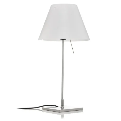 Luceplan Costanzina tafellamp alu, wit