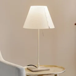 Luceplan Costanzina tafellamp alu, wit