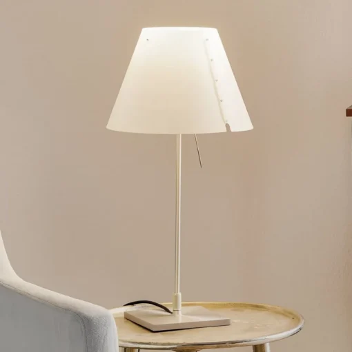 Luceplan Costanzina tafellamp alu, wit
