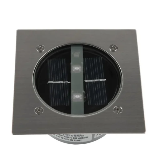 Lugo LED grondspot inbouwlamp, IP44, 10,5 x 10,5 cm