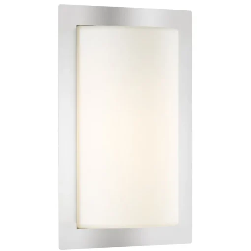 Luis LED buiten wandlamp, roestvrij staal, bewegingsmelder