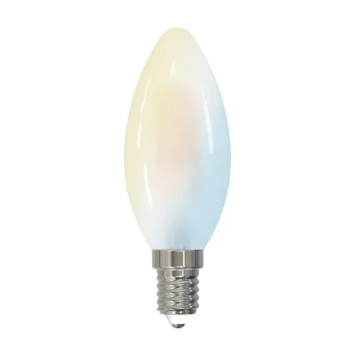 LUUMR Slimme kaarslamp E14 4,2 W mat CCT Tuya WLAN