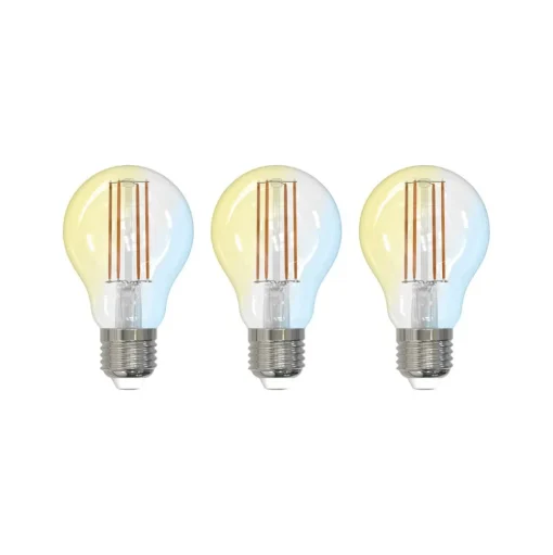 LUUMR Slimme LED E27 A60 7W ZigBee Tuya Philips Hue set van 3