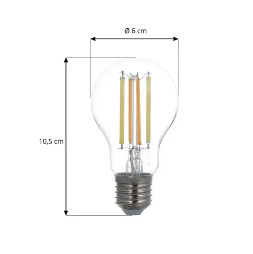 LUUMR Slimme LED E27 A60 7W ZigBee Tuya Philips Hue set van 3