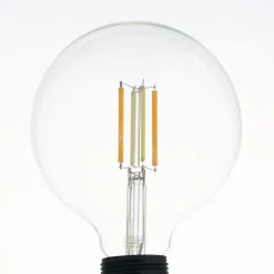 LUUMR Slimme LED E27 G125 7W helder ZigBee Hue Tuya