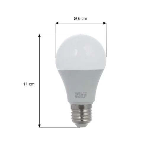 LUUMR Slimme LED E27 9W mat RGBW CCT ZigBee Tuya Hue