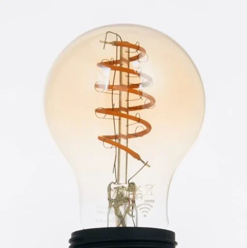 LUUMR Slimme LED lamp A60 E27 amber 4.9W Tuya WLAN