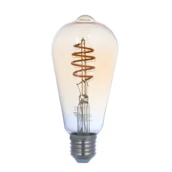LUUMR Slimme LED lamp E27 ST64 amber 4.9W Tuya WLAN