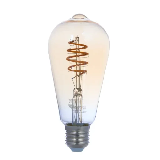 LUUMR Slimme LED lamp E27 ST64 amber 4.9W Tuya WLAN