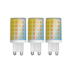 LUUMR slimme LED stiftlamp set van 3 G9 2.5W CCT helder Tuya