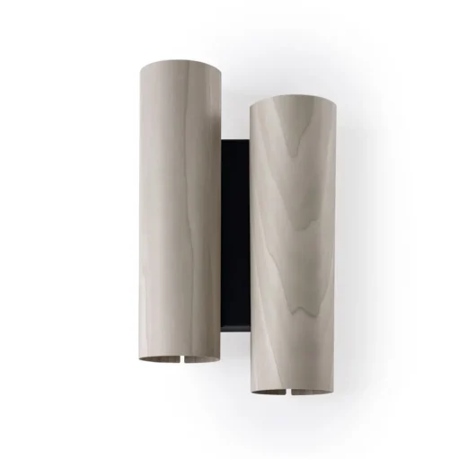 LZF Black Note Duplet wandlamp zwart/grijs