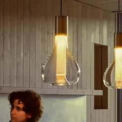 LZF Eris LED hanglamp glas aluminium/ivoor