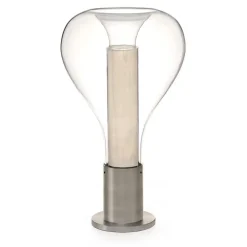 LZF Eris LED tafellamp glas aluminium/ivoor